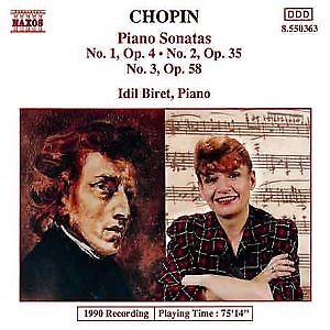 Chopin Frederic - Piano Sonatas Nos 1-3 in der Gruppe CD / Klassiskt bei Bengans Skivbutik AB (5511060)
