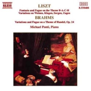 Liszt / Brahms - Piano Works in der Gruppe CD / Klassiskt bei Bengans Skivbutik AB (5511062)