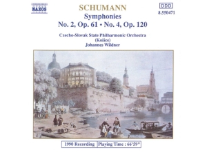 Schumann Robert - Schumann: Symphonies Nos. 2 & 4 in der Gruppe CD / Klassiskt bei Bengans Skivbutik AB (5511064)