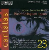 Bach Johann Sebastian - Bach Cantatas Vol 23 in der Gruppe CD bei Bengans Skivbutik AB (551109)