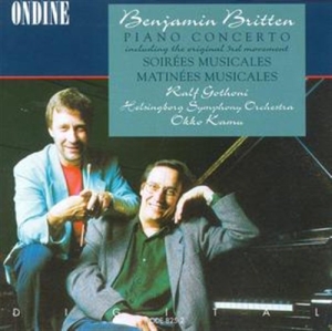 Britten Benjamin - Piano Concerto in der Gruppe CD / Klassiskt bei Bengans Skivbutik AB (5511198)