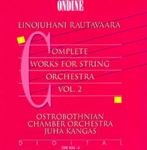 Rautavaara Einojuhani - Works For String Orchestra Vol 2/2 in der Gruppe CD / Klassiskt bei Bengans Skivbutik AB (5511200)