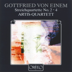 Einem Gottfried Von - Streichquartette 2&4 in der Gruppe CD / Klassiskt bei Bengans Skivbutik AB (5511221)