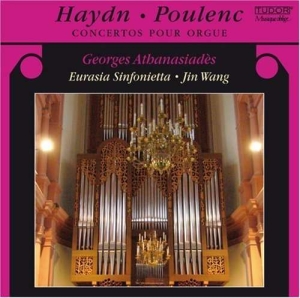 Haydn Joseph Poulenc Francis - Concertos For Organ in der Gruppe CD / Klassiskt bei Bengans Skivbutik AB (5511437)