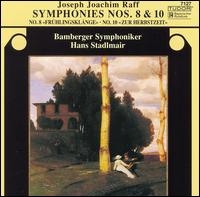 Raff Joseph Joachim - Symphonies Nos 8 & 10 in der Gruppe CD / Klassiskt bei Bengans Skivbutik AB (5511530)