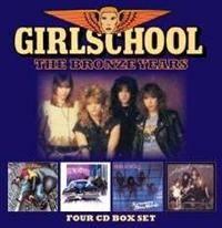 Girlschool - Bronze Years (4Cd Box Set) in der Gruppe CD / Pop-Rock bei Bengans Skivbutik AB (5511591)