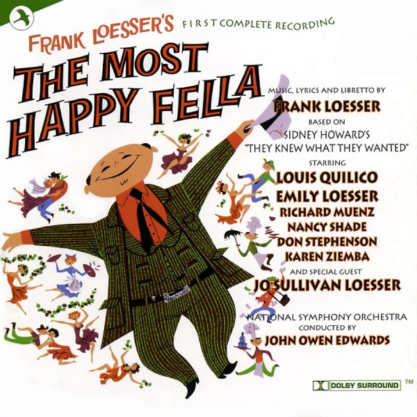 Original Studio Cast - The Most Happy Fella in der Gruppe CD / Bestseller bei Bengans Skivbutik AB (5511722)