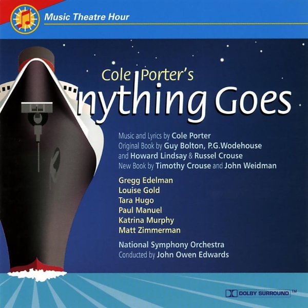 Original Studio Cast - Anything Goes in der Gruppe CD / Bestseller bei Bengans Skivbutik AB (5511788)
