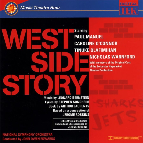 Original Studio Cast - West Side Story (Highlights) in der Gruppe CD / Bestseller bei Bengans Skivbutik AB (5512073)