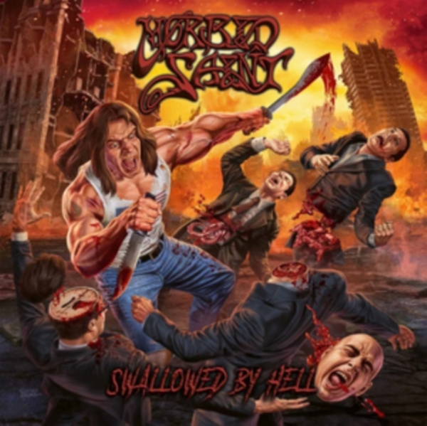 Morbid Saint - Swallowed By Hell (Red Vinyl Lp) in der Gruppe UNSERE TIPPS / Freitagsveröffentlichungen / Fredag Den 9:e Februari 2024 bei Bengans Skivbutik AB (5512245)
