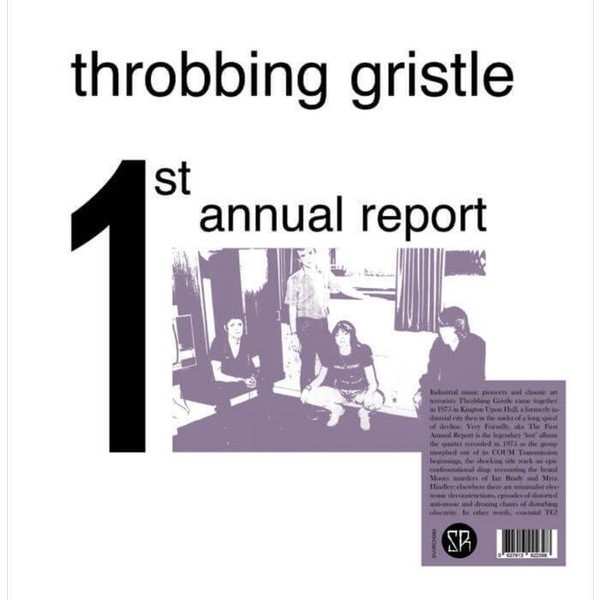 Throbbing Gristle - 1St Annual Report in der Gruppe VINYL / Pop-Rock bei Bengans Skivbutik AB (5512278)