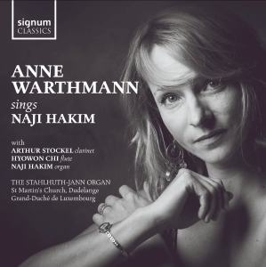Naji Hakim - Anne Warthmann Sings Naji Hakim in der Gruppe CD / Klassiskt bei Bengans Skivbutik AB (5512367)