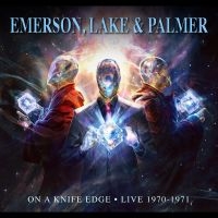 Emerson Lake And Palmer - On A Knife Edge ? Live 1970 - 1971 in der Gruppe CD / Pop-Rock bei Bengans Skivbutik AB (5512421)