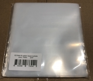 Cd-Plast - Skyddsficka 25-Pack 0,15Mm 140X155 in der Gruppe Övrigt bei Bengans Skivbutik AB (5512494)