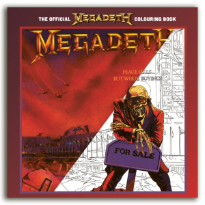 Megadeth - The Official Megadeth Colouring Book in der Gruppe Taschenbücher bei Bengans Skivbutik AB (5512638)