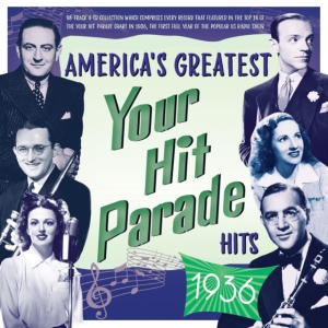 Various Artists - America's Greatest 'Your Hit Parade in der Gruppe CD bei Bengans Skivbutik AB (5512826)