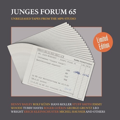 Kühn Rolf / Koller Hans / Wright - Junges Forum 65 in der Gruppe VINYL / Jazz bei Bengans Skivbutik AB (5512967)
