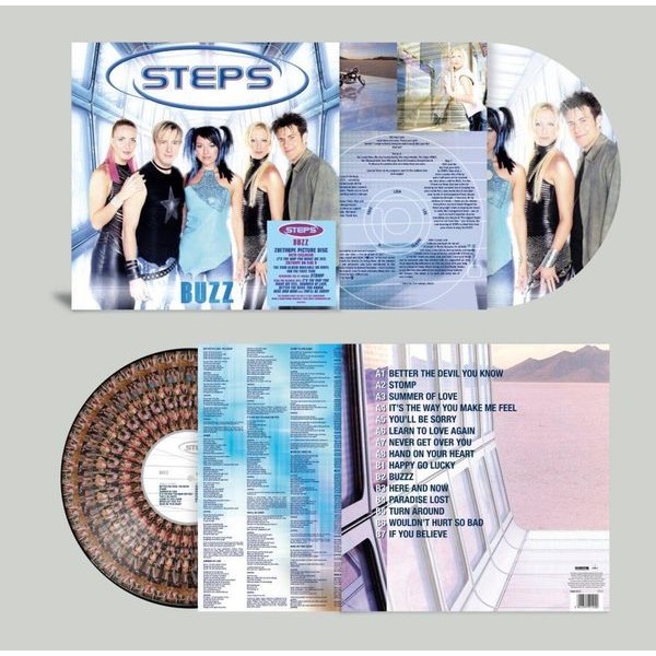 Steps - Buzz (Zoetrope Picture Disc) in der Gruppe VINYL / Pop-Rock bei Bengans Skivbutik AB (5513417)