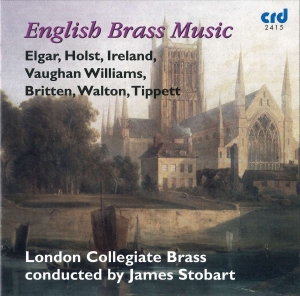 London Collegiate Brass James Stob - English Brass Music in der Gruppe MUSIK / CD-R / Klassiskt bei Bengans Skivbutik AB (5513454)