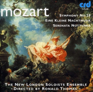 Mozart W A - Symphony No.29 / Serenades In G K52 in der Gruppe MUSIK / CD-R / Klassiskt bei Bengans Skivbutik AB (5513478)