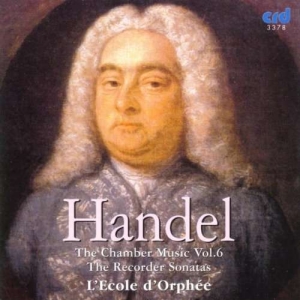 Handel G F - Chamber Music, Vol 6: Recorder Sona in der Gruppe MUSIK / CD-R / Klassiskt bei Bengans Skivbutik AB (5513508)