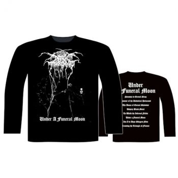 Darkthrone - L/S Under A Funeral Moon (Xl) in der Gruppe MERCH / Kleidung / T-Shirts bei Bengans Skivbutik AB (5513743)