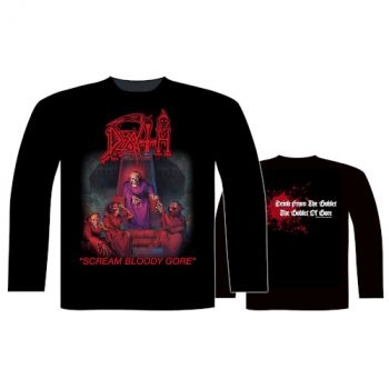 Death - L/S Scream Bloody Gore (Xxl) in der Gruppe MERCH / Kleidung / T-Shirts bei Bengans Skivbutik AB (5513749)