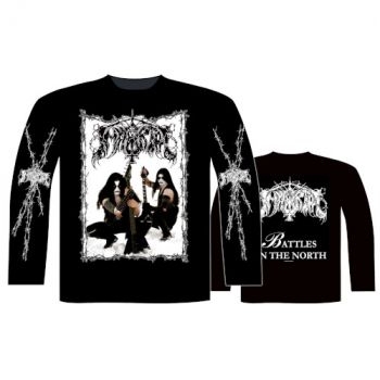 Immortal - L/S Battles In The North (L) in der Gruppe MERCH / Kleidung / T-Shirts bei Bengans Skivbutik AB (5513754)