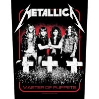 Metallica - Back Patch - Master Of Puppets Band in der Gruppe MERCHANDISE / Accessoarer / Hårdrock bei Bengans Skivbutik AB (5513761)