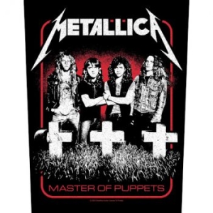 Metallica - Back Patch - Master Of Puppets Band in der Gruppe MERCHANDISE / Stoffaufnäher / Heavy Metal bei Bengans Skivbutik AB (5513761)