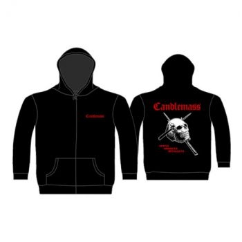 Candlemass - Zip Hood Epicus Doomicus Metallicus in der Gruppe MERCHANDISE / T-shirt / Heavy Metal bei Bengans Skivbutik AB (5514060)