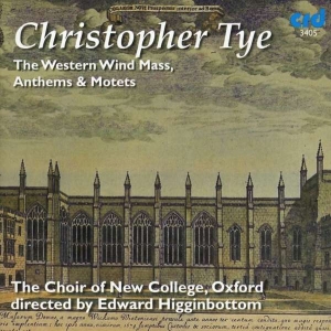 Tye Christopher - Western Wind Mass, Motets & Antipho in der Gruppe Övrigt / Klassiskt bei Bengans Skivbutik AB (5514160)