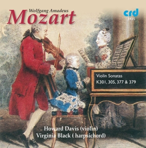 Mozart W A - Violin Sonatas K377. 301, 305 & 379 in der Gruppe MUSIK / CD-R / Klassiskt bei Bengans Skivbutik AB (5514181)