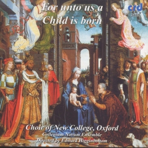 The Choir Of New College Oxford / E - Music For Christmas: For Unto Us A in der Gruppe MUSIK / CD-R / Julmusik bei Bengans Skivbutik AB (5514230)