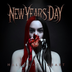 New Years Day - Half Black Heart in der Gruppe CD bei Bengans Skivbutik AB (5514494)