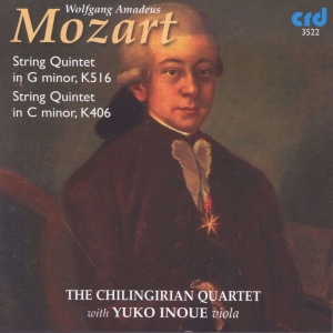 Mozart W A - String Quintets K516 & K406 in der Gruppe MUSIK / CD-R / Klassiskt bei Bengans Skivbutik AB (5514519)