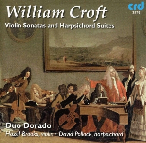 William Croft - Violin Sonatas & Harpsichord Suites in der Gruppe Övrigt / Klassiskt bei Bengans Skivbutik AB (5514525)