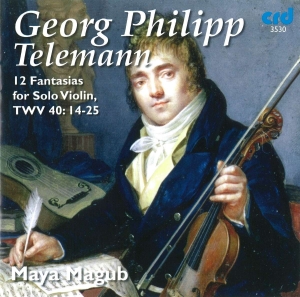 Telemann G P - Violin Fantasias in der Gruppe Övrigt / Klassiskt bei Bengans Skivbutik AB (5514526)
