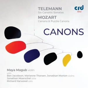 Telemann / Mozart - Six Canonic Sonatas / Canons & Puzz in der Gruppe Övrigt / Klassiskt bei Bengans Skivbutik AB (5514536)