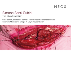 Ensemble Musikfabrik & Carl Rosman - Simone Santi Gubini: The Black Exposition in der Gruppe CD / Klassiskt bei Bengans Skivbutik AB (5514664)