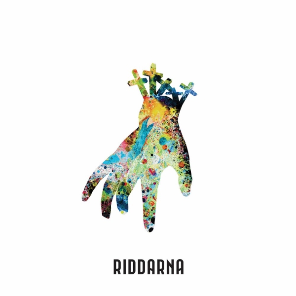 Riddarna - Bakom Molnen Lp White in der Gruppe VINYL / Pop-Rock bei Bengans Skivbutik AB (5515326)