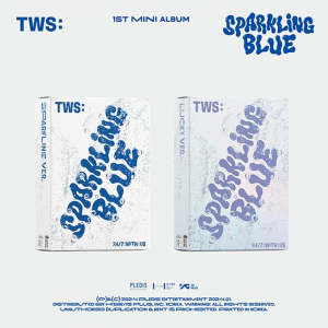 Tws - Sparkling blue (Random Ver.) in der Gruppe CD / K-Pop bei Bengans Skivbutik AB (5515437)