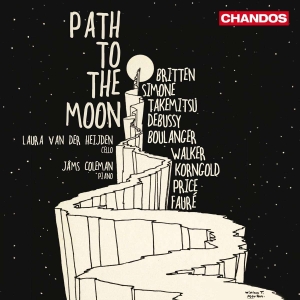 Laura Van Der Heijden Jams Coleman - Path To The Moon in der Gruppe CD / Klassiskt bei Bengans Skivbutik AB (5515691)
