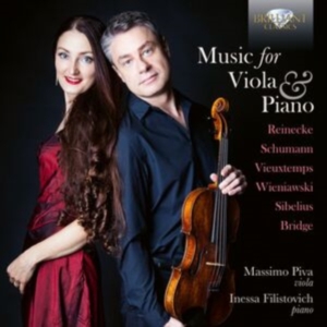 Massimo Piva Inessa Filistovich - Music For Viola & Piano By Reinecke in der Gruppe UNSERE TIPPS / Freitagsveröffentlichungen / Fredag den 2:e Februari 2024 bei Bengans Skivbutik AB (5515731)