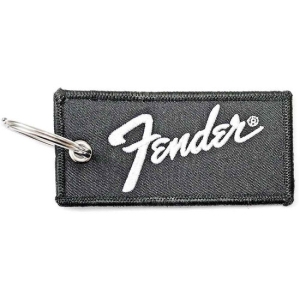 Nyckelring - Fender Keychain: Logo  in der Gruppe MK Export CDON Merch bei Bengans Skivbutik AB (5516004)