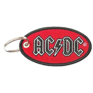 Ac/Dc  - Keychain: Oval Logo (Double Sided) in der Gruppe MERCH / Minsishops-merch / Ac/Dc bei Bengans Skivbutik AB (5516008)
