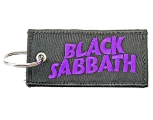 Black Sabbath - Keychain: Wavy Logo in der Gruppe MERCHANDISE / Merch / Hårdrock bei Bengans Skivbutik AB (5516010)
