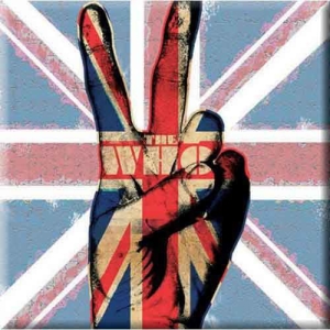 The Who - Fridge Magnet: Peace Fingers in der Gruppe MERCHANDISE / Merch / Pop-Rock bei Bengans Skivbutik AB (5516015)