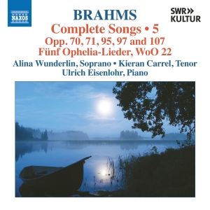 Brahms Johannes - Complete Songs, Vol. 5 in der Gruppe CD / Klassiskt bei Bengans Skivbutik AB (5516064)
