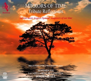 Jordi Savall Diego Fernández Magda - Mirrors Of Time in der Gruppe CD bei Bengans Skivbutik AB (5516219)